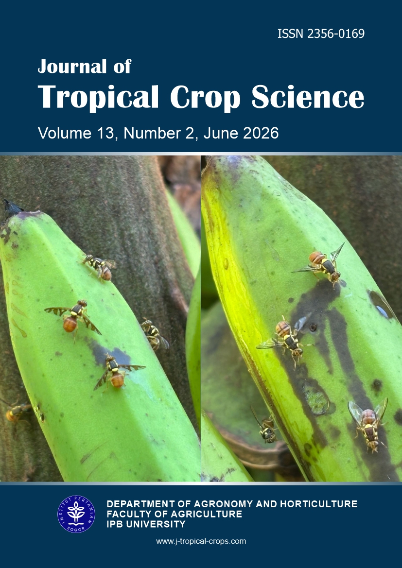 					View Vol. 13 No. 02 (2026): Journal of Tropical Crop Science
				